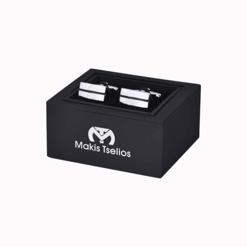 Μανικετόκουμπα Makis Tselios Ασημί