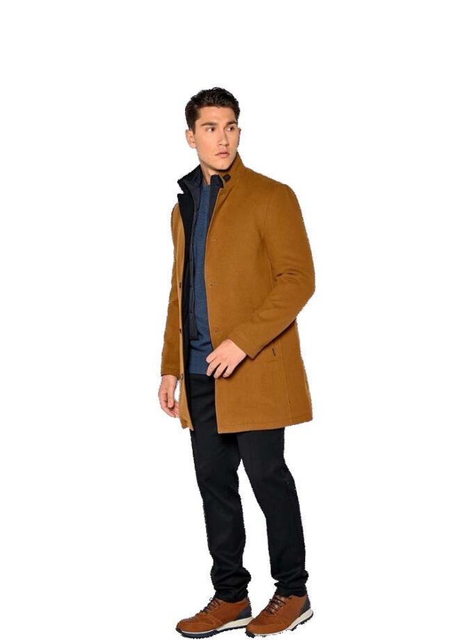 Ανδρικό Παλτό Καμηλό Sogo