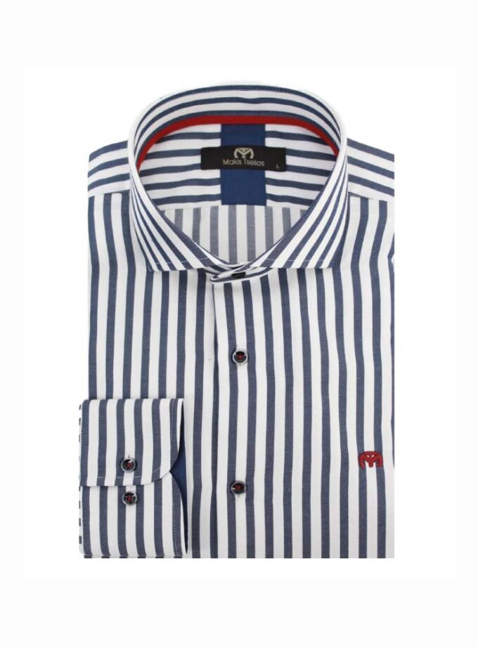 Shirt Makis Tselios Blue Striped