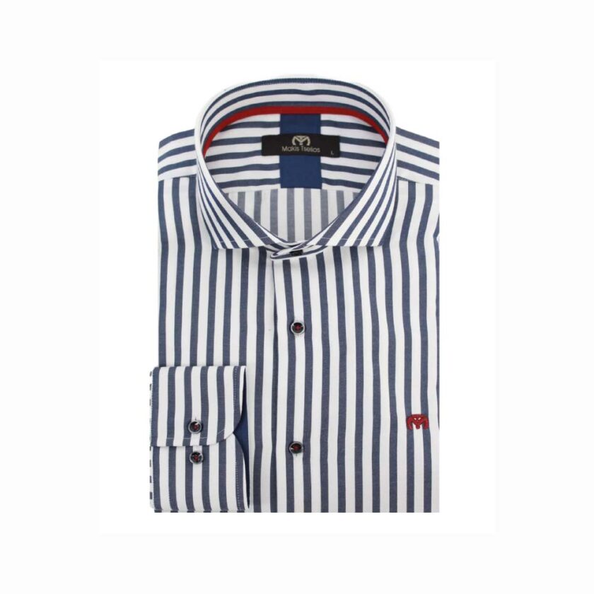 Shirt Makis Tselios Blue Striped