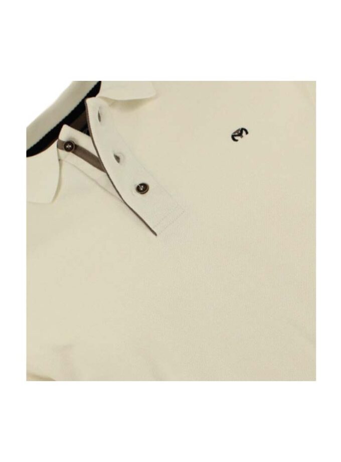 Ανδρική Μπλούζα Polo Makis Tselios Εκρού