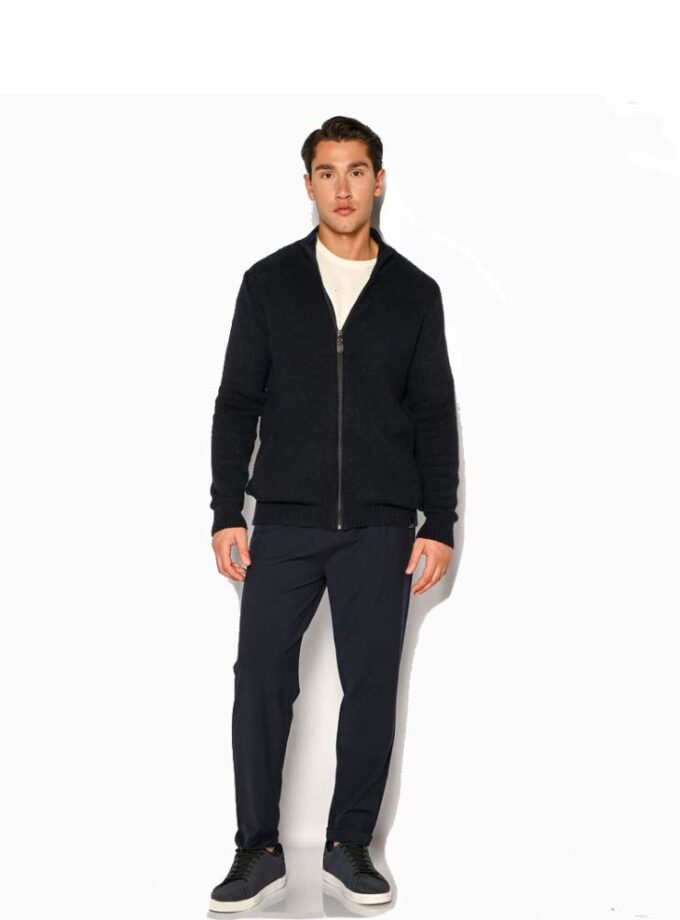 Men's Cardigan Brokers Blue