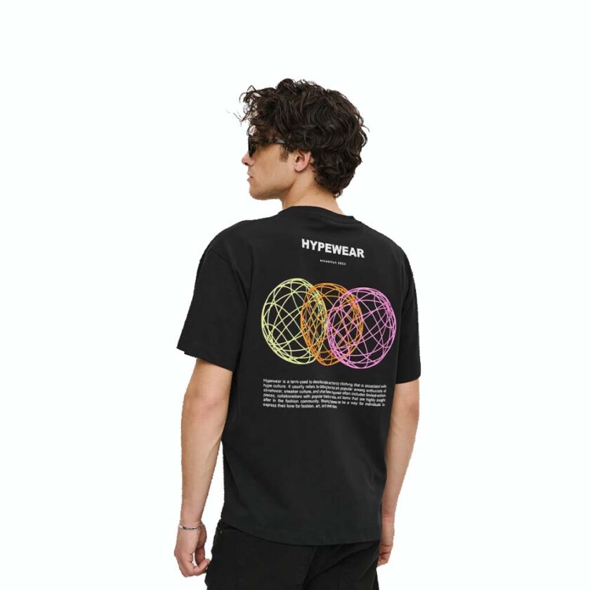 Men's Loose T-Shirt Black Camaro