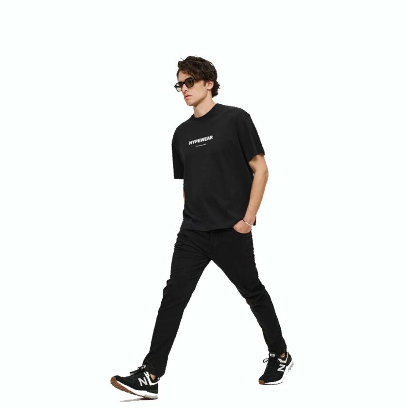 Men's Loose T-Shirt Black Camaro