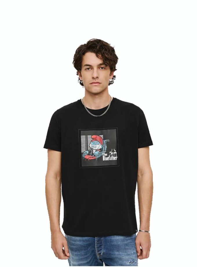 Men's T-Shirt Black Brokers