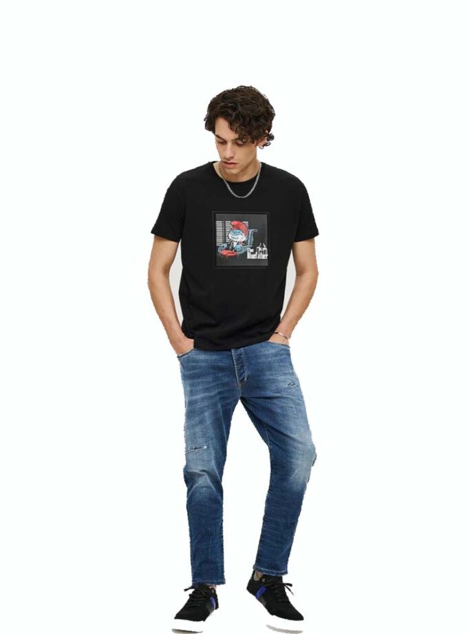 Men's T-Shirt Black Brokers