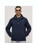 Men's Sogo Double Face Jacket Blue-Khaki