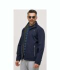 Men's Sogo Double Face Jacket Blue-Khaki
