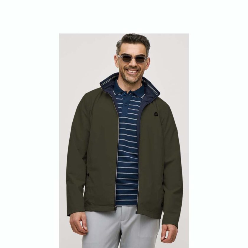 Men's Sogo Double Face Jacket Blue-Khaki