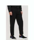 Black Men's Trousers by Brokers