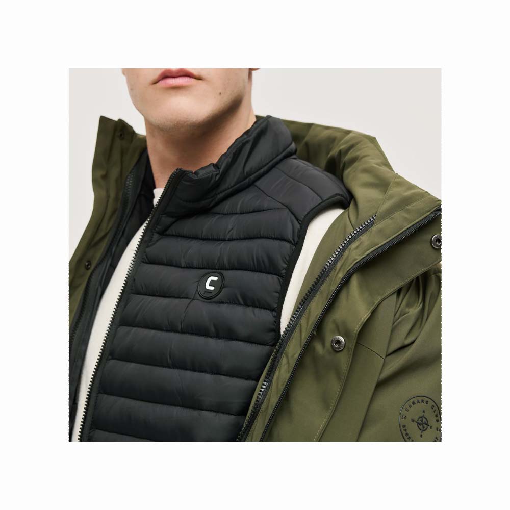 Ανδρικό Μπουφάν Λαδί Camaro Ανδρικό Μπουφάν Λαδί Camaro