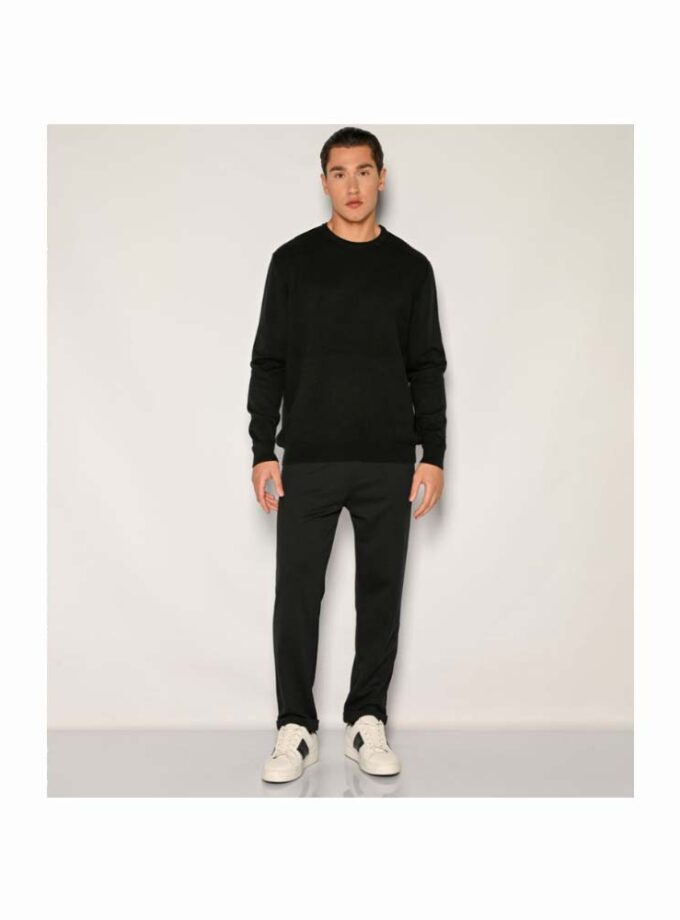 Ανδρικό Πουλόβερ Μαύρο Brokers