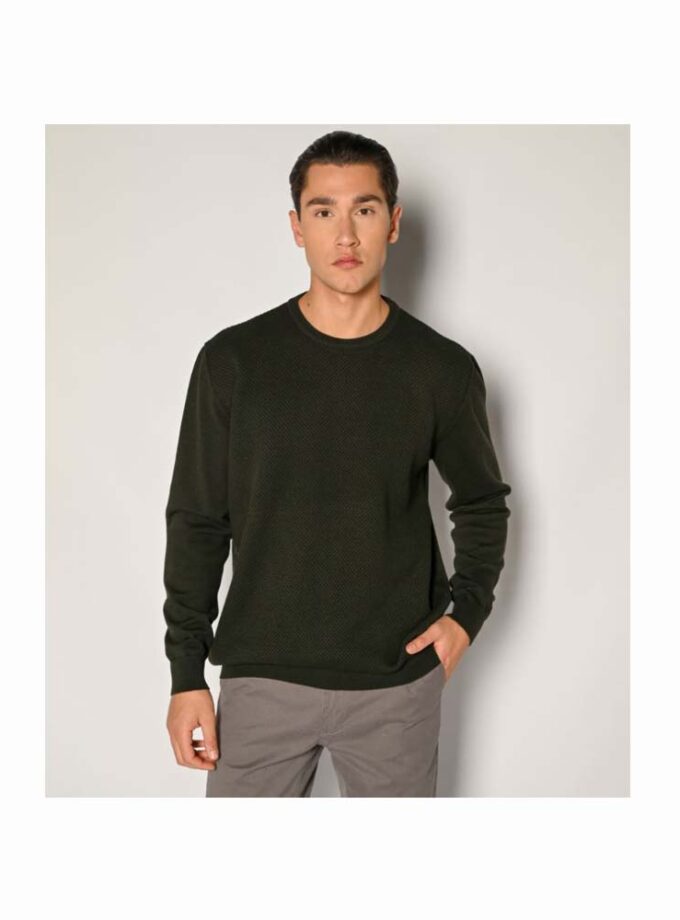 Ανδρικό Πουλόβερ Λαδί Brokers