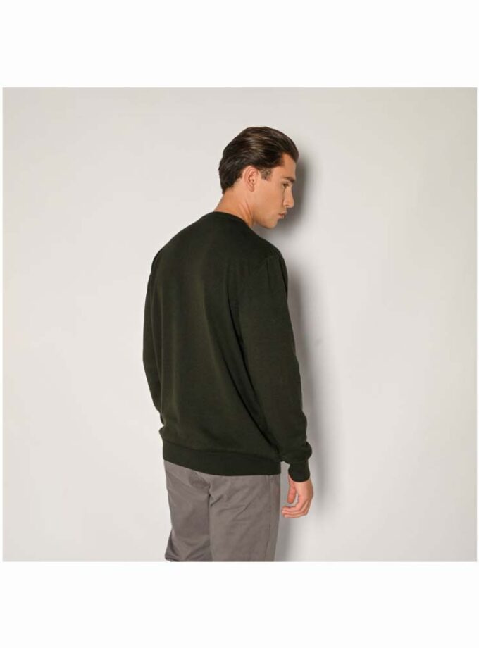 Ανδρικό Πουλόβερ Λαδί Brokers