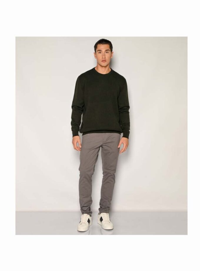 Ανδρικό Πουλόβερ Λαδί Brokers