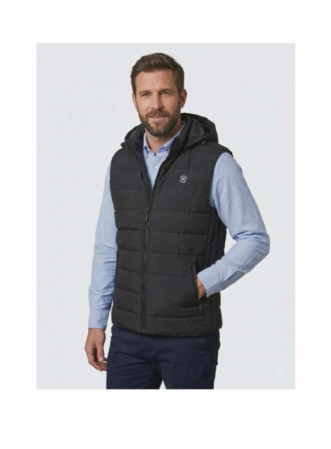 Αμάνικο Μπουφάν Double Face Camaro Μαύρο