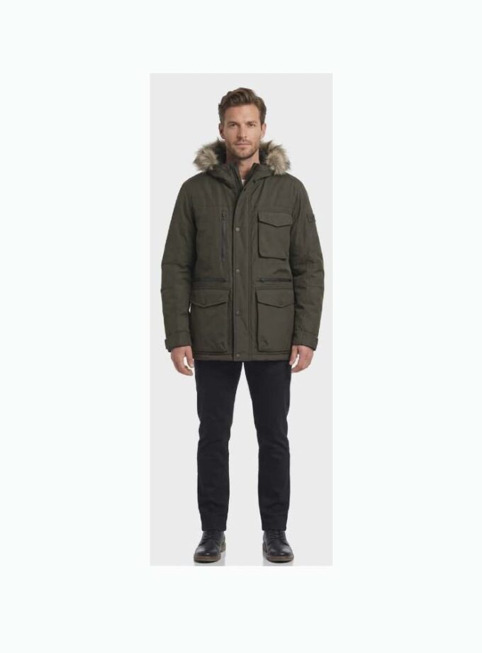 Ανδρικό Μπουφάν ANTARCTIKA Λαδί