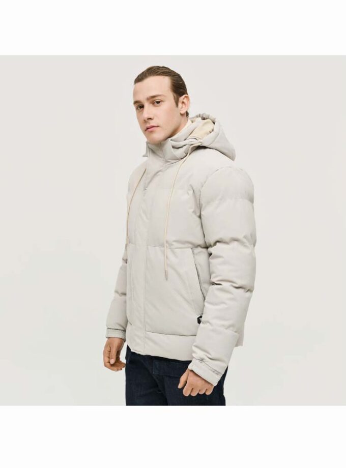 Ανδρικό Μπουφάν Εκρού Brokers
